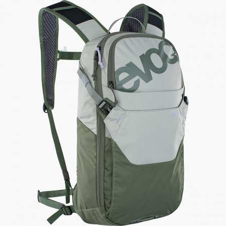 PLECAK ROWEROWY EVOC RIDE 8 + HYDRATION BLADDER 2L STONE DARK OLIVE - SZARY ZIELONY OLIWKOWY BUKŁAK 2L